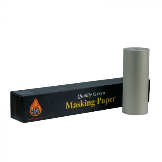 High Teck MP140G-18 Masking Paper, 18 in W x 400 ft L, Green