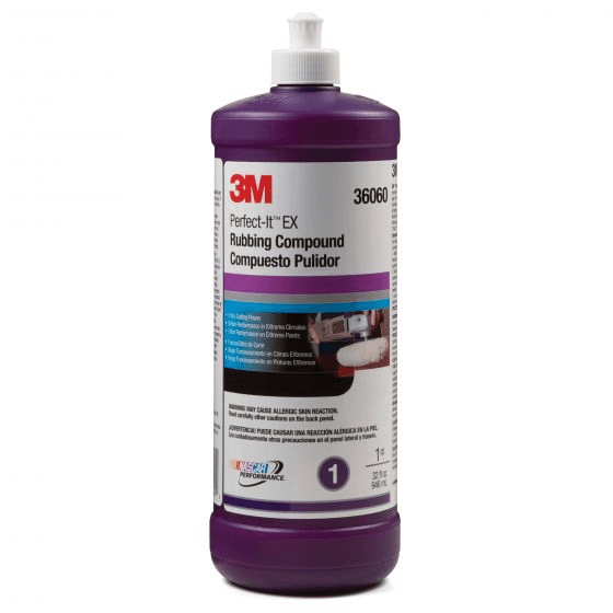 3M Perfect-It 36060 EX AC Rubbing Compound, 1 qt