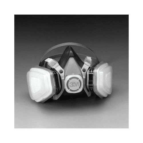 3M 07192 5000 Series Half-Mask Respirator Assembly, Medium, P95