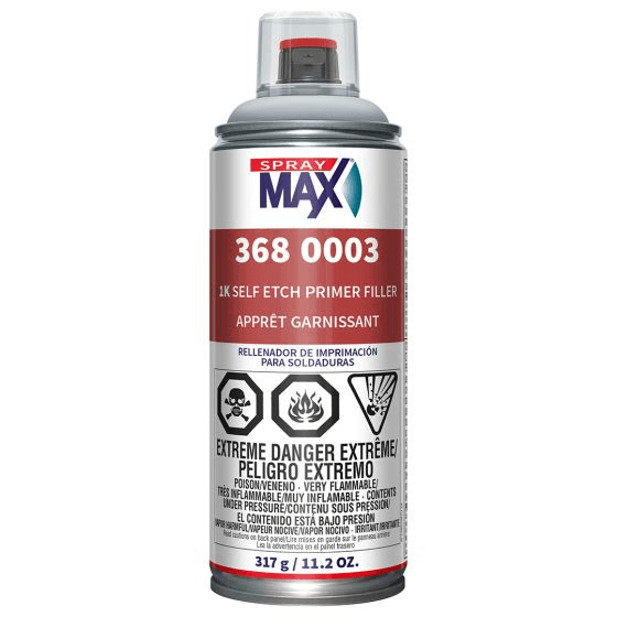 SprayMax Self-Etch Primer Filler Light Gray Aerosol