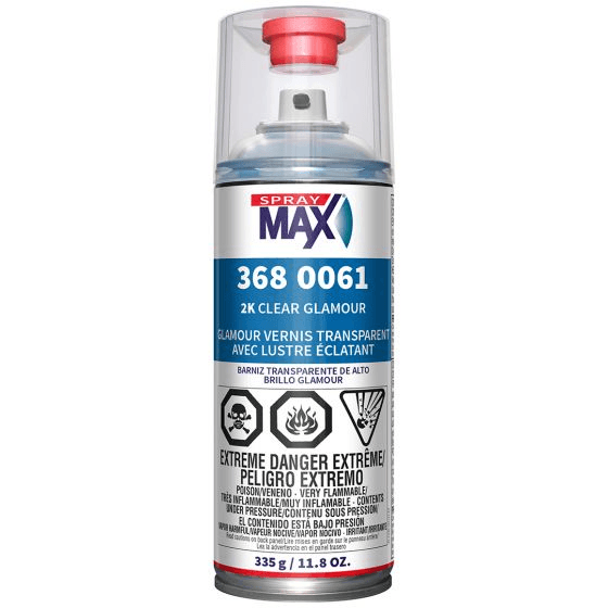 SprayMax 2K High Gloss Clearcoat Aerosol