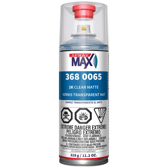 SprayMax 2K Matte Clear Coat Aerosol