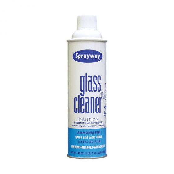 Sprayway SW-050 Glass Cleaner, 20 oz Aerosol